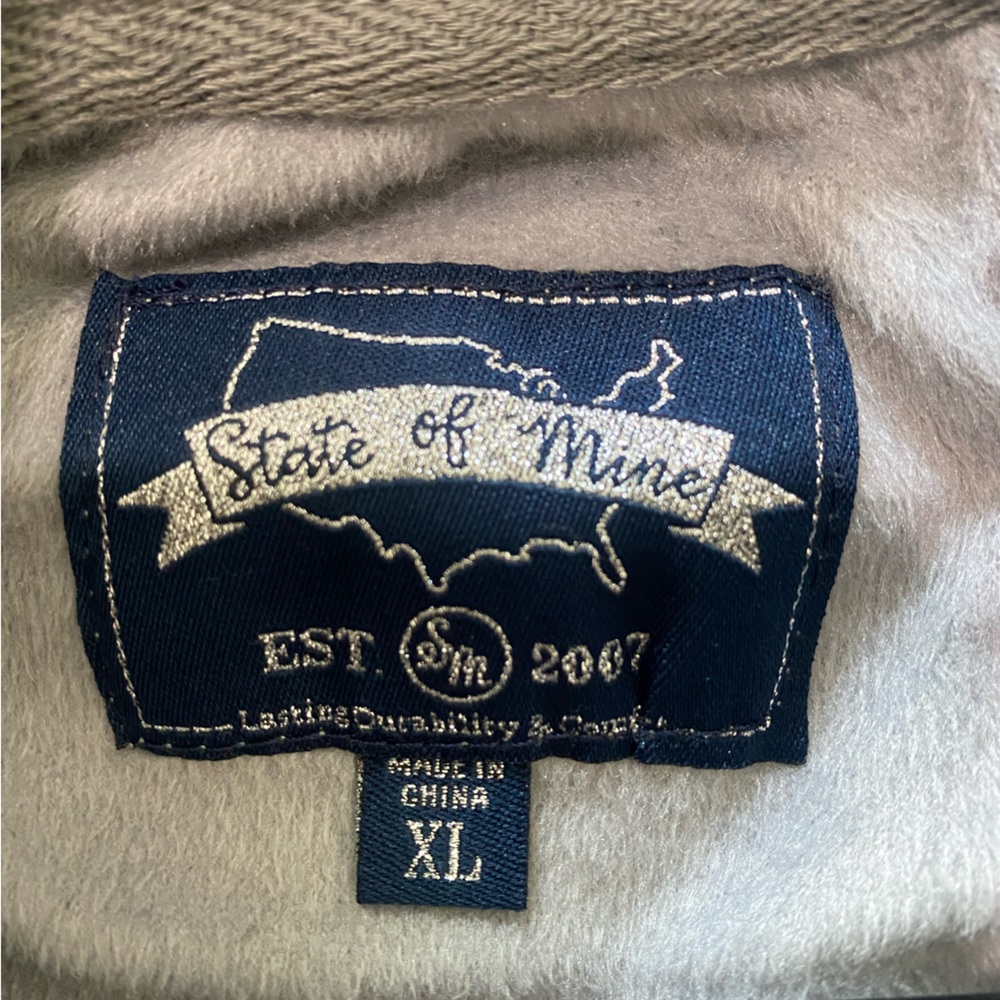 Women’s hoodie, State of Mine sweater with pockets, Louisiana detail, size XL - Picture 4 of 5